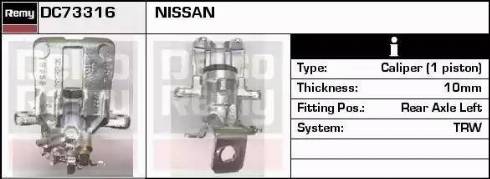 Remy DC73316 - Əyləc kaliperi furqanavto.az
