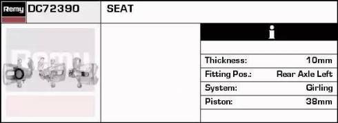Remy DC72390 - Əyləc kaliperi furqanavto.az