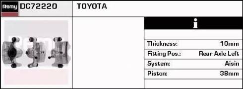 Remy DC72220 - Əyləc kaliperi furqanavto.az