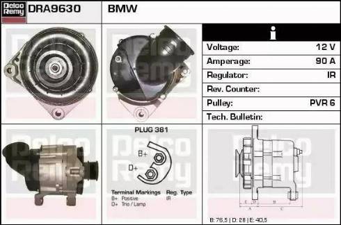 Remy DRA9630 - Alternator furqanavto.az