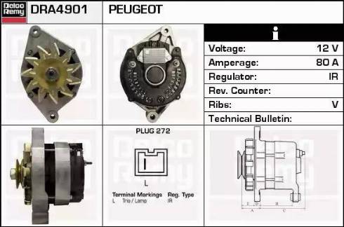 Remy DRA4901 - Alternator furqanavto.az