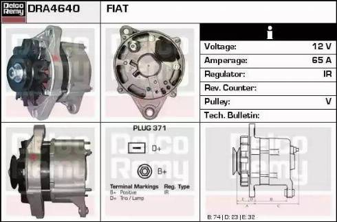 Remy DRA4640 - Alternator furqanavto.az