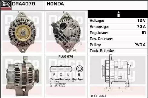 Remy DRA4079 - Alternator furqanavto.az