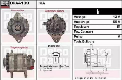 Remy DRA4199 - Alternator furqanavto.az