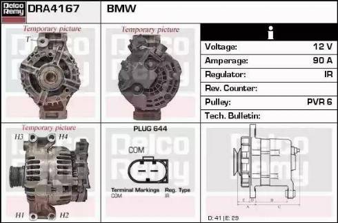 Remy DRA4167 - Alternator furqanavto.az