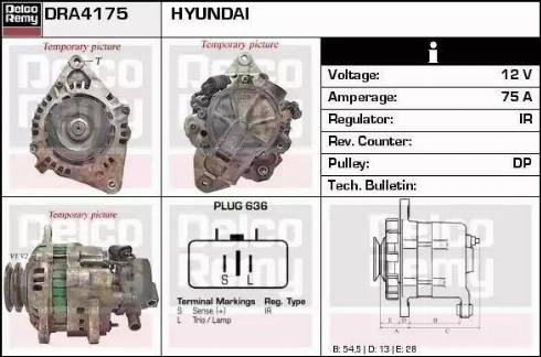 Remy DRA4175 - Alternator furqanavto.az