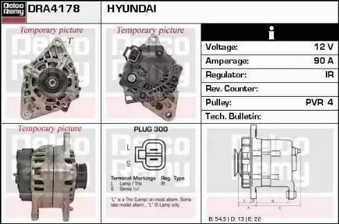 Remy DRA4178 - Alternator furqanavto.az