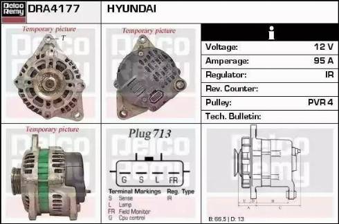 Remy DRA4177 - Alternator furqanavto.az