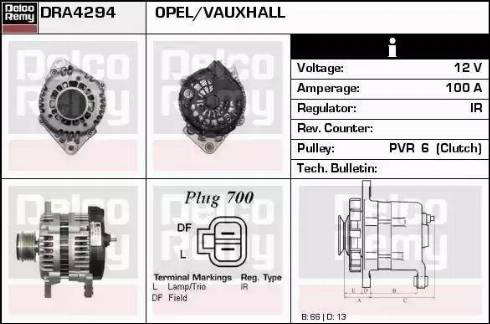 Remy DRA4294 - Alternator furqanavto.az