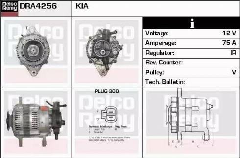 Remy DRA4256 - Alternator furqanavto.az