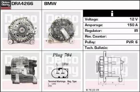 Remy DRA4266 - Alternator furqanavto.az