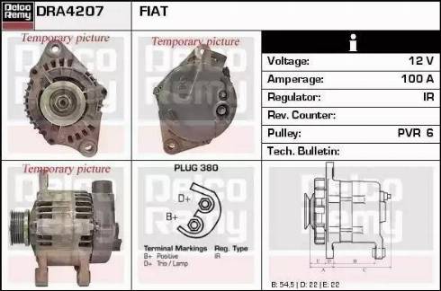 Remy DRA4207 - Alternator furqanavto.az