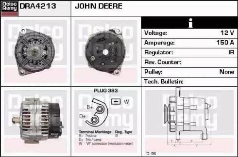 Remy DRA4213 - Alternator furqanavto.az