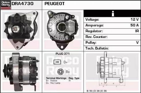 Remy DRA4730 - Alternator furqanavto.az