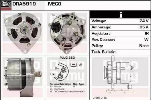 Remy DRA5910 - Alternator furqanavto.az