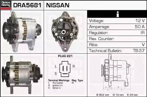 Remy DRA5681 - Alternator furqanavto.az