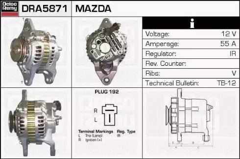 Remy DRA5871 - Alternator furqanavto.az