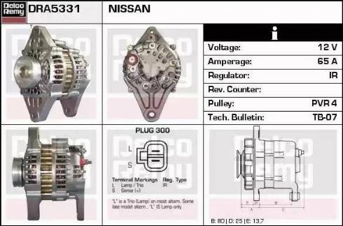 Remy DRA5331 - Alternator furqanavto.az