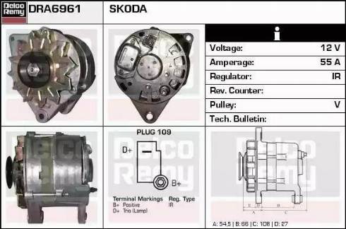 Remy DRA6961 - Alternator furqanavto.az