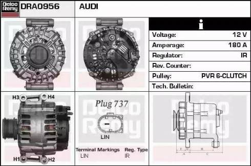 Remy DRA0956 - Alternator furqanavto.az