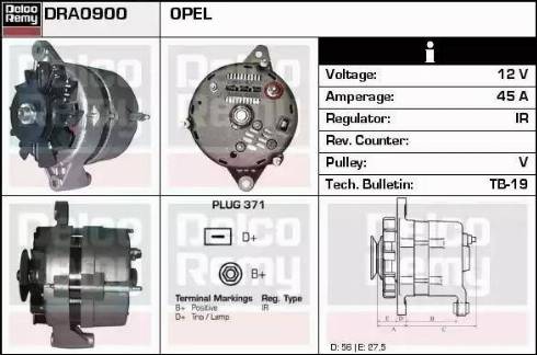 Remy DRA0900 - Alternator furqanavto.az