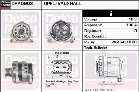 Remy DRA0903 - Alternator furqanavto.az