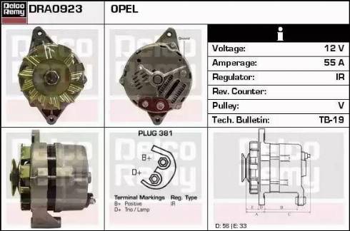 Remy DRA0923 - Alternator furqanavto.az