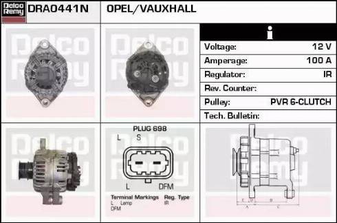 Remy DRA0441N - Alternator furqanavto.az