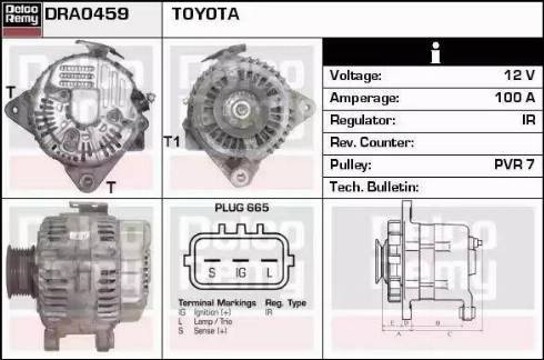 Remy DRA0459 - Alternator furqanavto.az