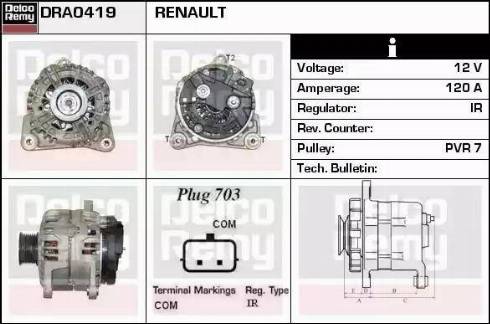 Remy DRA0419 - Alternator furqanavto.az