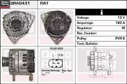 Remy DRA0431 - Alternator furqanavto.az