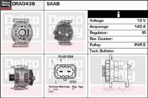 Remy DRA0438 - Alternator furqanavto.az