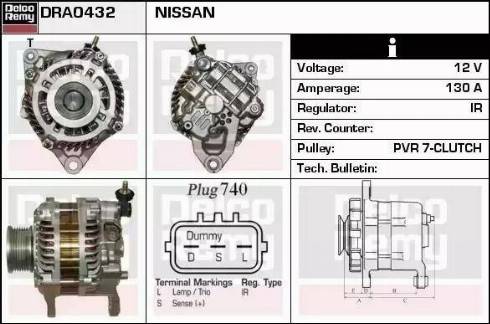 Remy DRA0432 - Alternator furqanavto.az