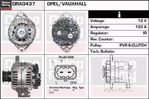 Remy DRA0437 - Alternator furqanavto.az