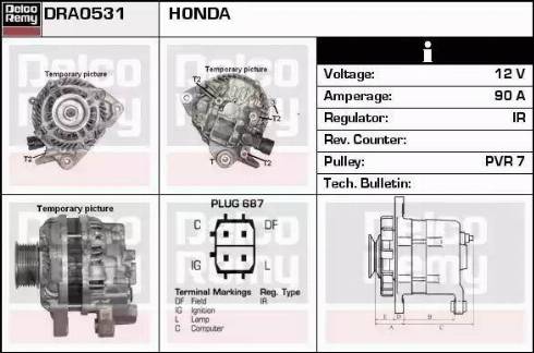 Remy DRA0531 - Alternator furqanavto.az