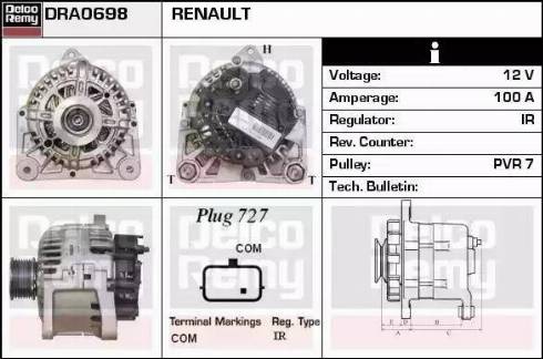 Remy DRA0698 - Alternator furqanavto.az