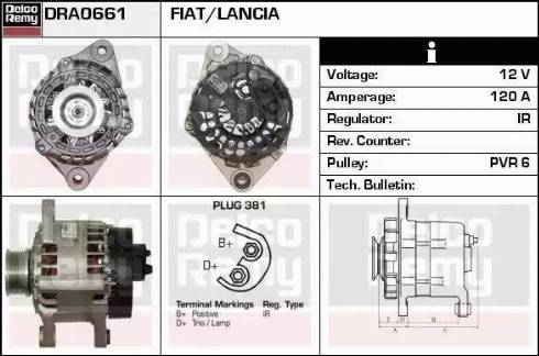 Remy DRA0661 - Alternator furqanavto.az