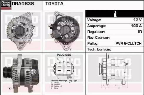 Remy DRA0638 - Alternator furqanavto.az