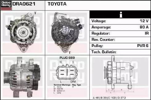 Remy DRA0621 - Alternator furqanavto.az