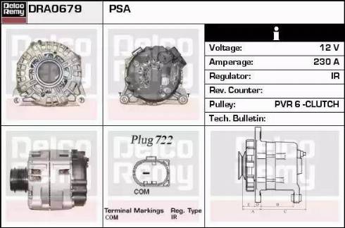 Remy DRA0679 - Alternator furqanavto.az