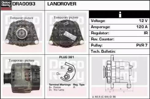 Remy DRA0093 - Alternator furqanavto.az