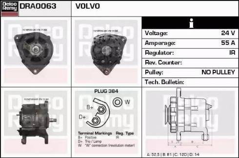 Remy DRA0063 - Alternator furqanavto.az