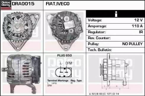 Remy DRA0015 - Alternator furqanavto.az