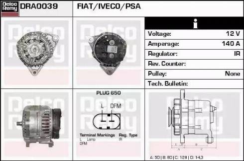 Remy DRA0039 - Alternator furqanavto.az
