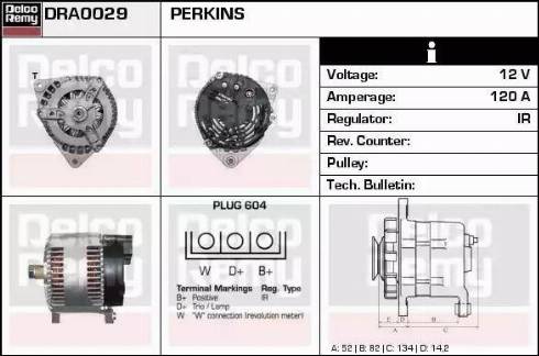 Remy DRA0029 - Alternator furqanavto.az