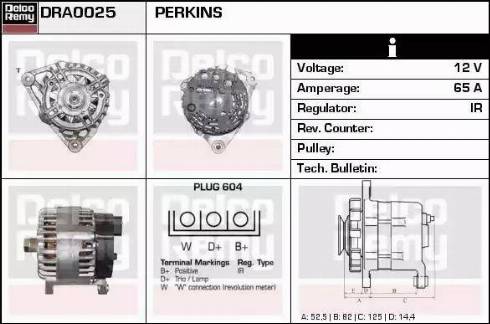 Remy DRA0025 - Alternator furqanavto.az