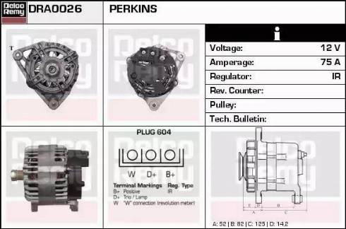 Remy DRA0026 - Alternator furqanavto.az