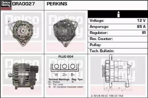 Remy DRA0027 - Alternator furqanavto.az