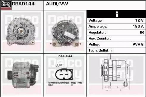 Remy DRA0144 - Alternator furqanavto.az