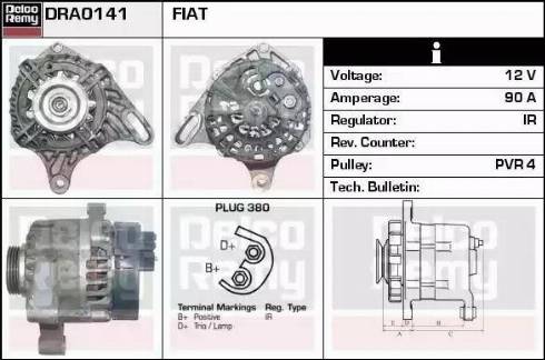 Remy DRA0141 - Alternator furqanavto.az